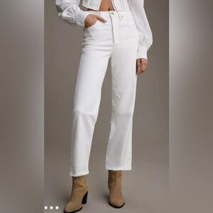 Levi's Ribcage High-Rise Straight-Leg Jeans